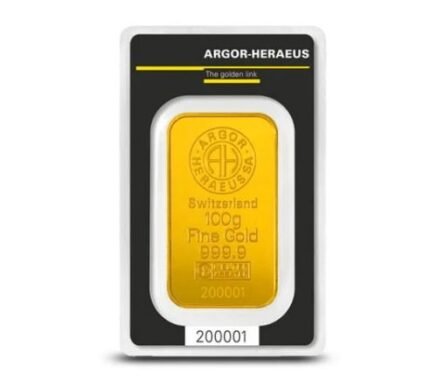 Lingot Or 100g Suisse