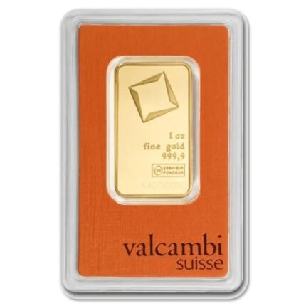 Lingot Or 1 oz Valcambi