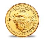 American Eagle Or 1/10 oz – Image 2