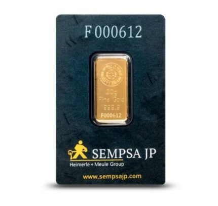 Lingot Or 20g SEMPSA JP