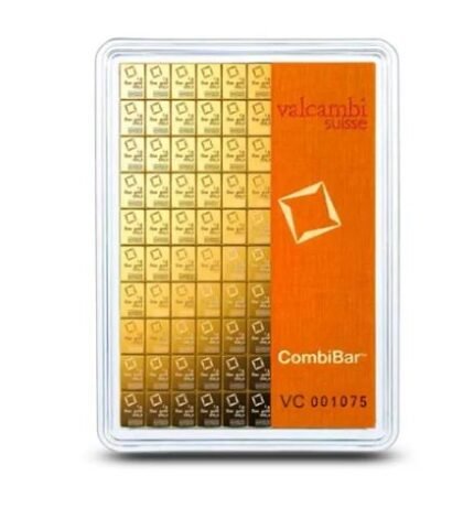 Lingot Or 100 x 1g CombiBar® Valcambi