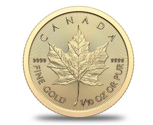 maple-leaf-or-1-10-once Maple Leaf Or 1/10 oz – Image 1