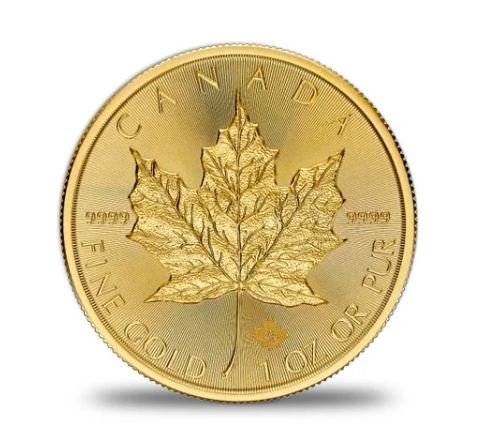 piece-or-maple-leaf-canada-1-once-oz Maple Leaf OR 1 oz – Image 1